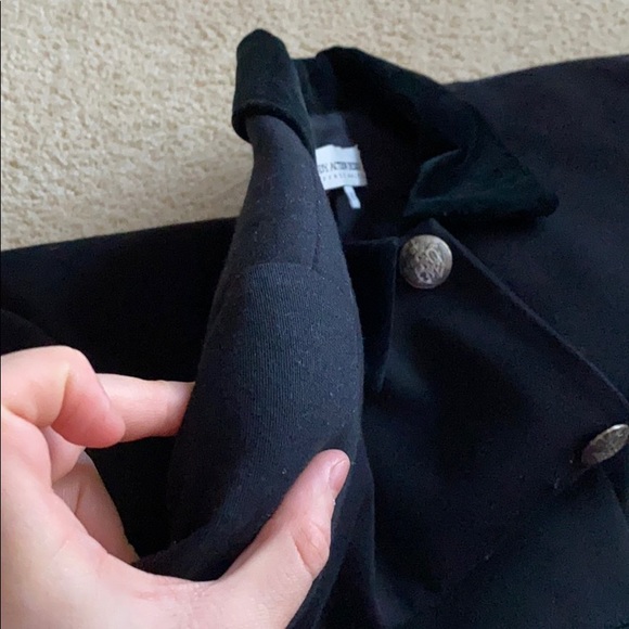 Black military style blazer/jacket - Picture 11 of 12